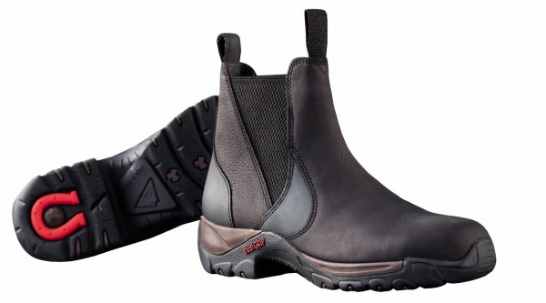 Zugstiefelette Work and Walk mit Stahlkappe